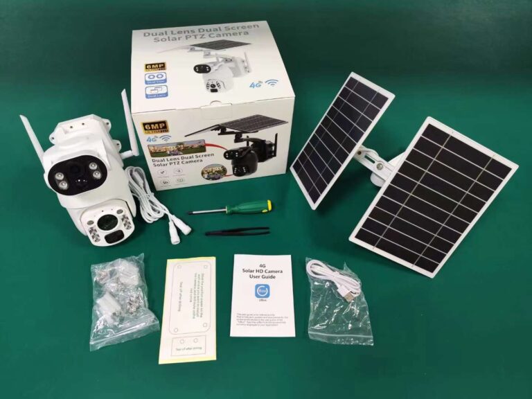 Ubox 6MP 4G Solar Camera
